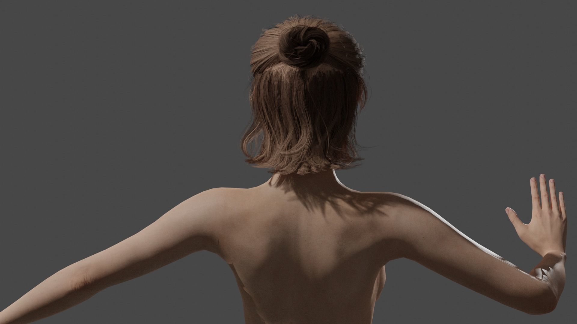 Teen Girl 3D model_34
