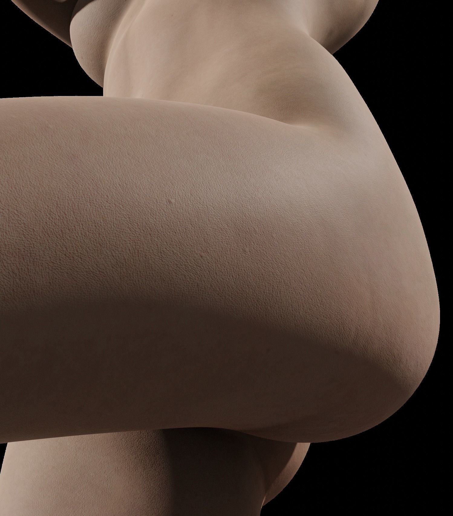 Teen Girl 3D model_47