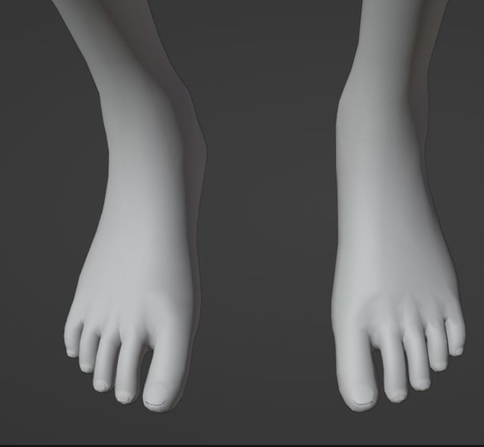 Teen Girl 3D model_21