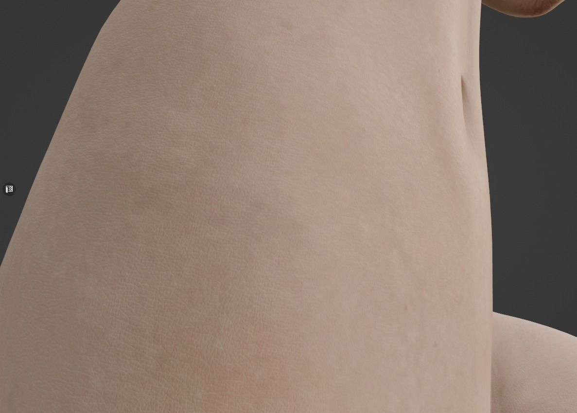 Teen Girl 3D model_37