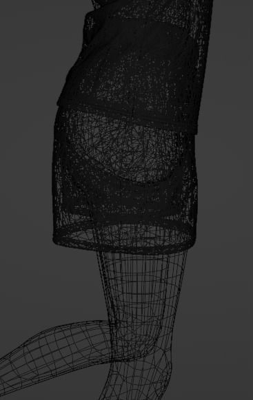 Teen Girl 3D model_50