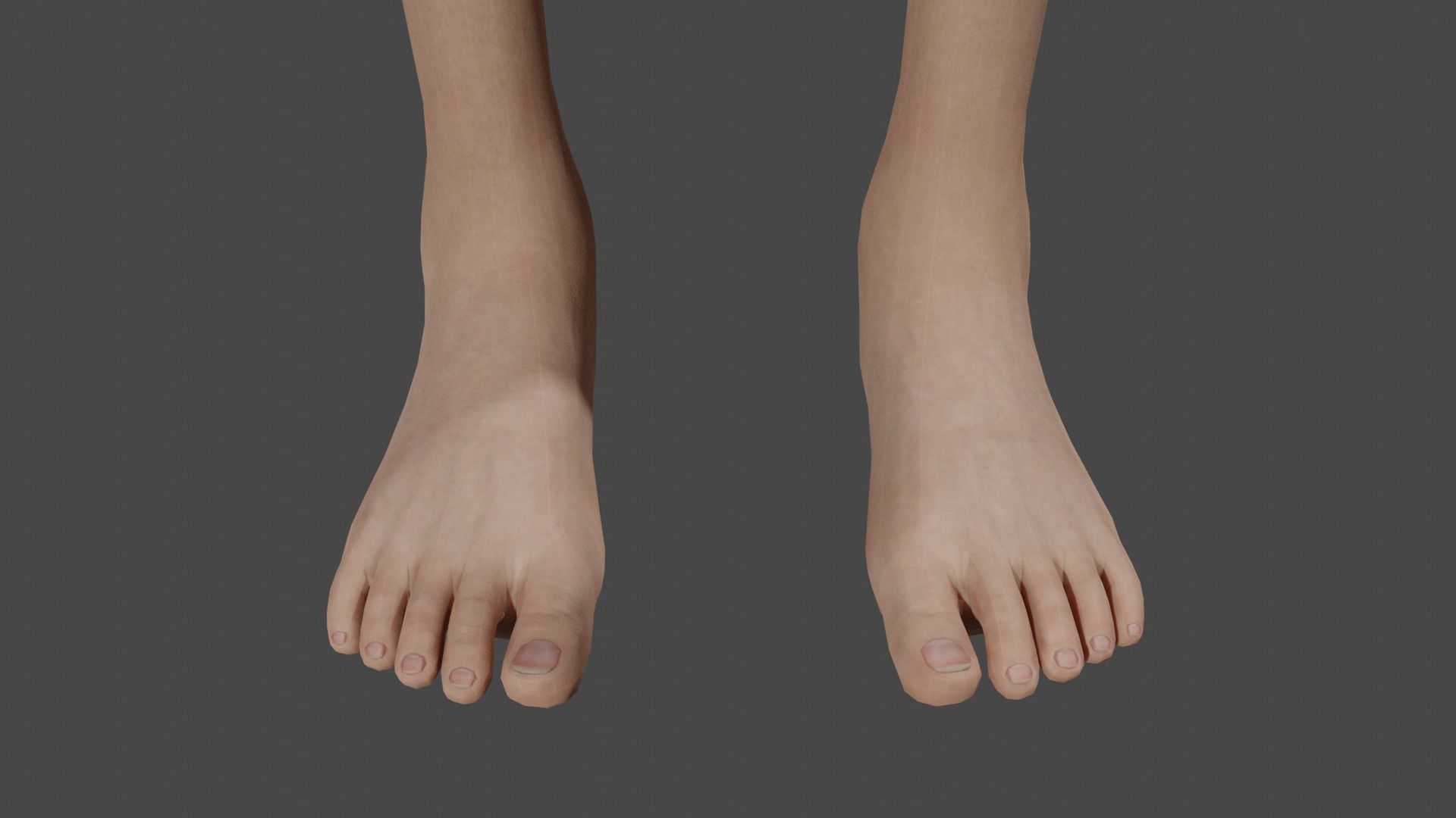 Teen Girl 3D model_20