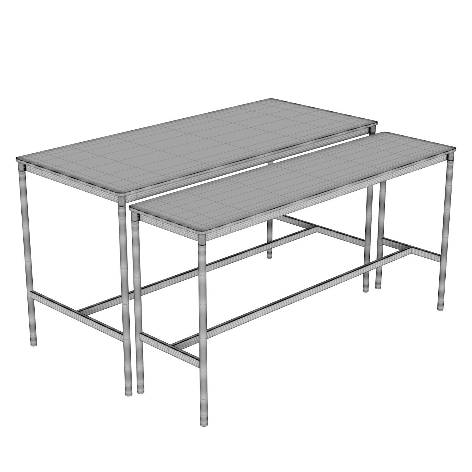 Base High Table 3D model_4
