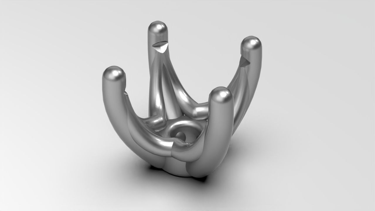 a package of engagement solitaire ring hea or stud earrings 3D print model_13