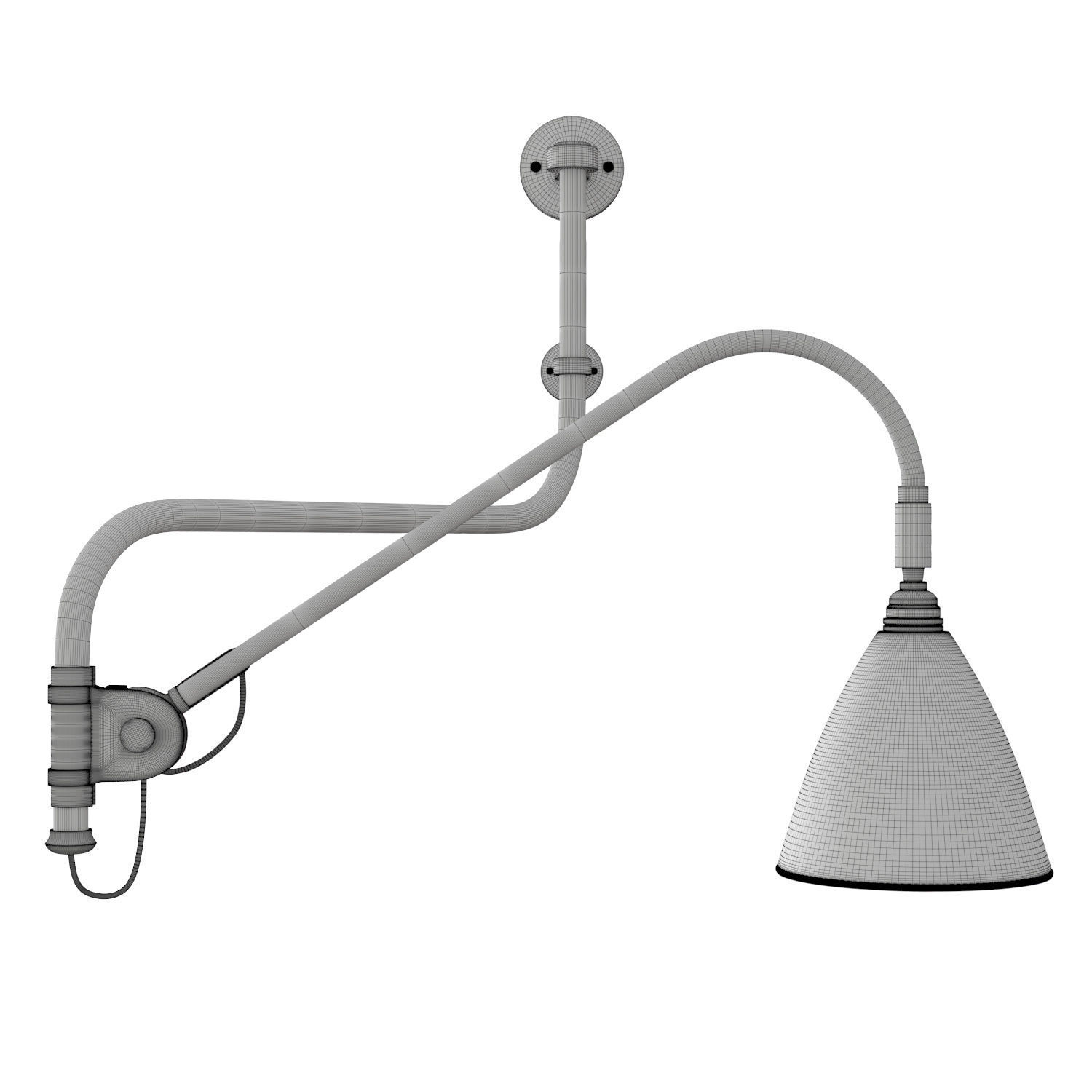 BL10 Wall Lamp 3D model_4