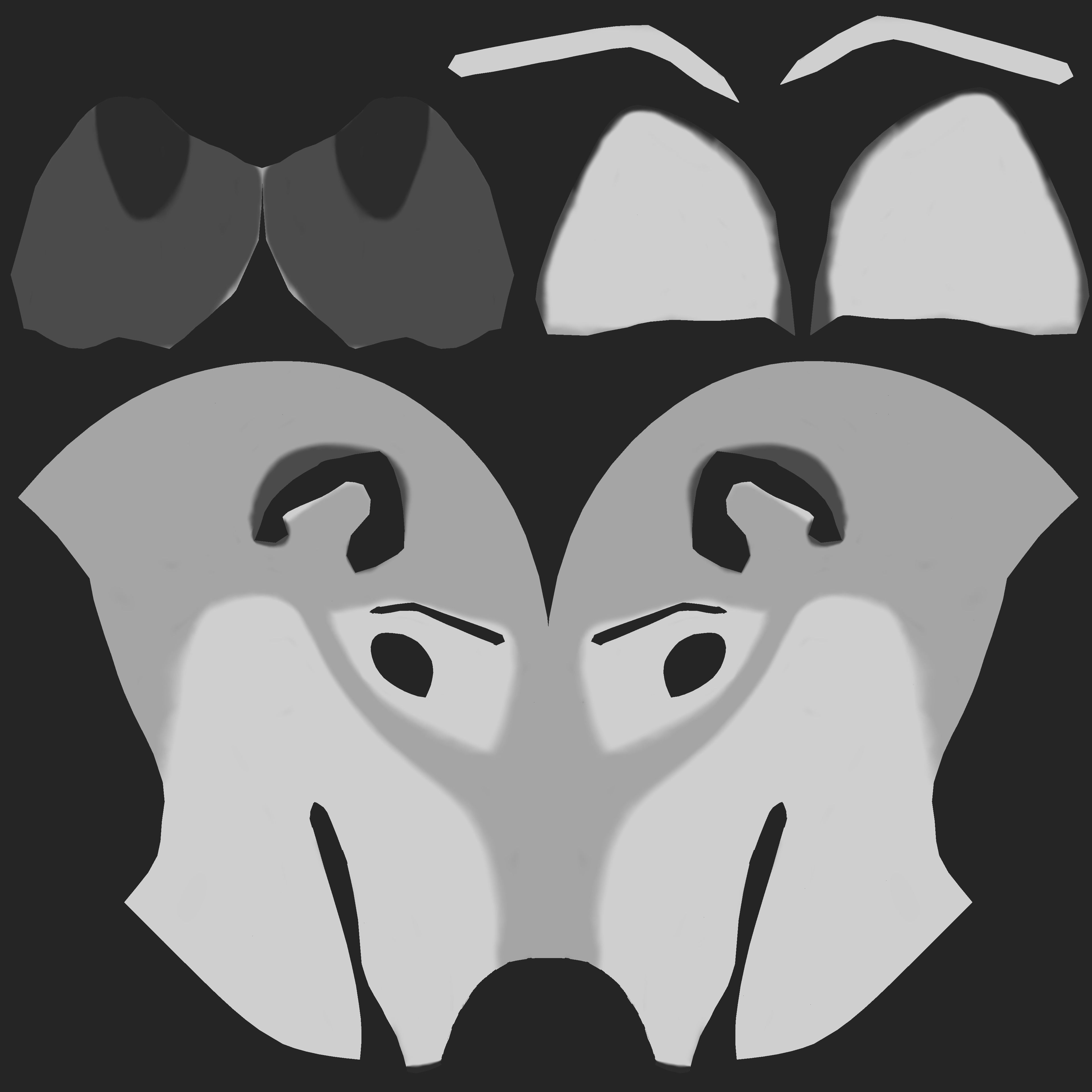 Richard Anthro Wolf 3D model_91