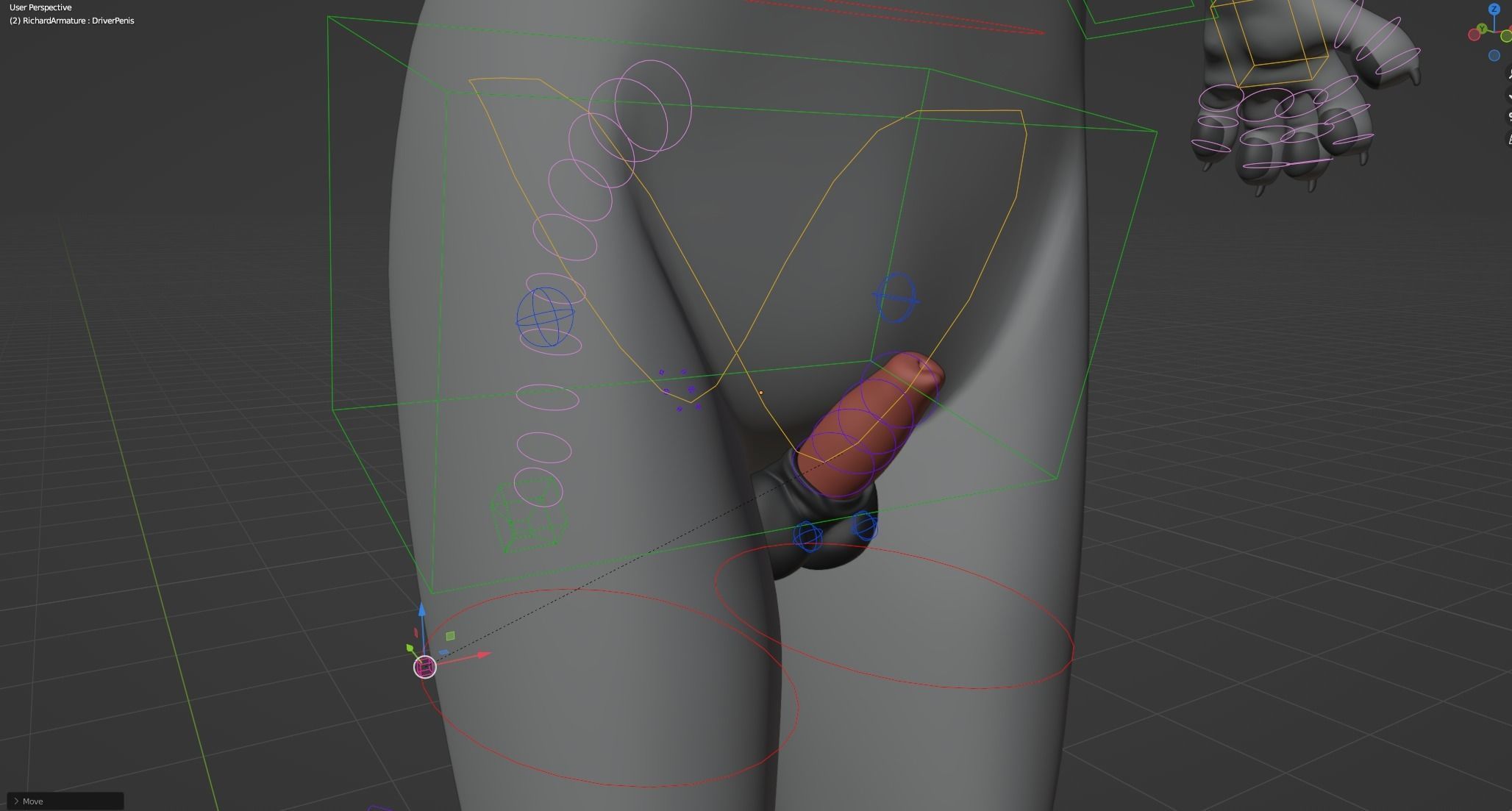 Richard Anthro Wolf 3D model_39