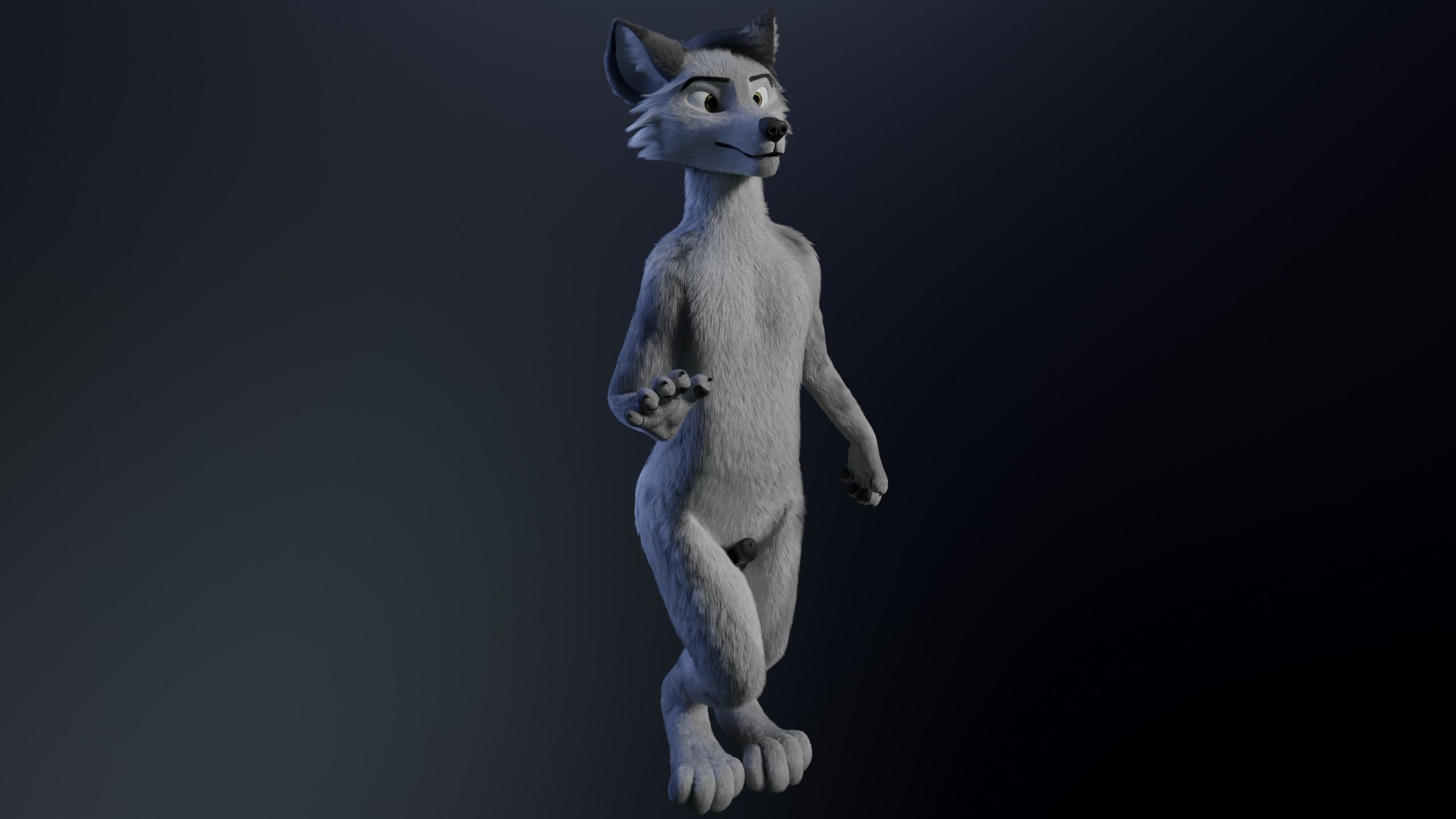 Richard Anthro Wolf 3D model_17