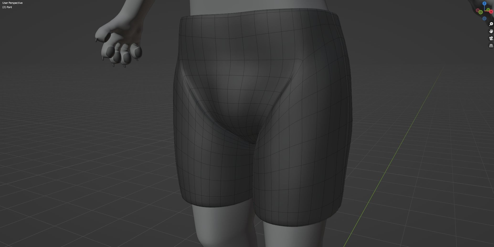 Richard Anthro Wolf 3D model_67