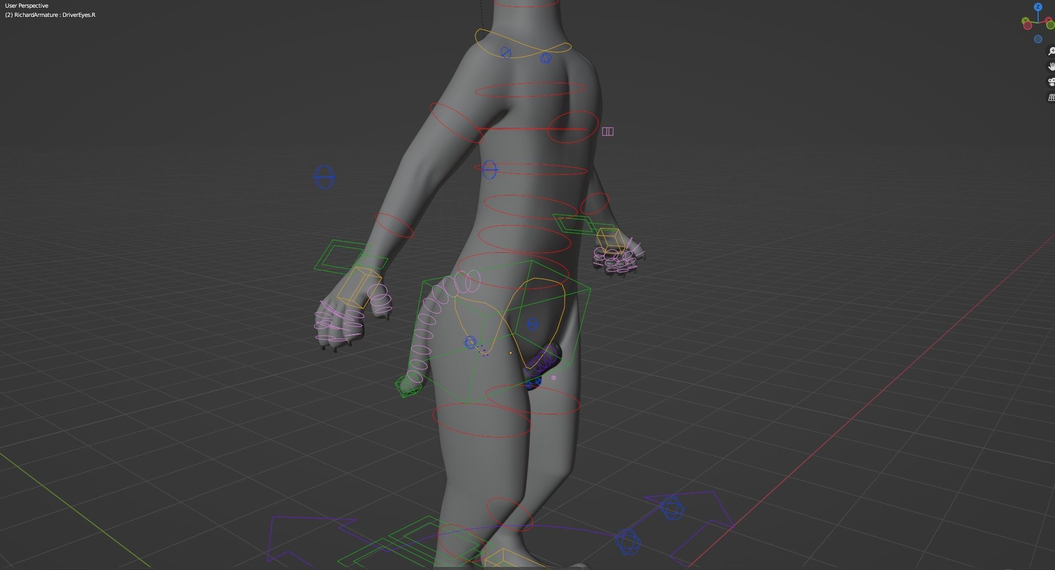 Richard Anthro Wolf 3D model_36