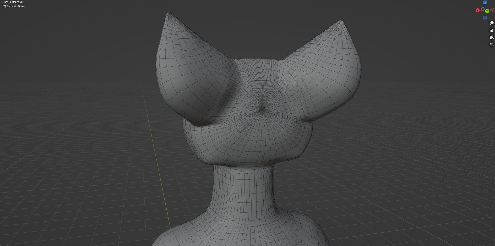 Richard Anthro Wolf 3D model_55