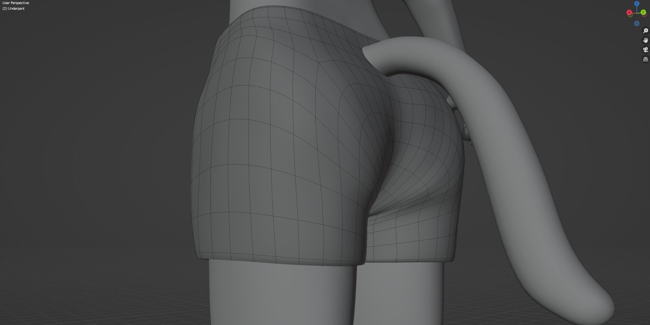 Richard Anthro Wolf 3D model_66