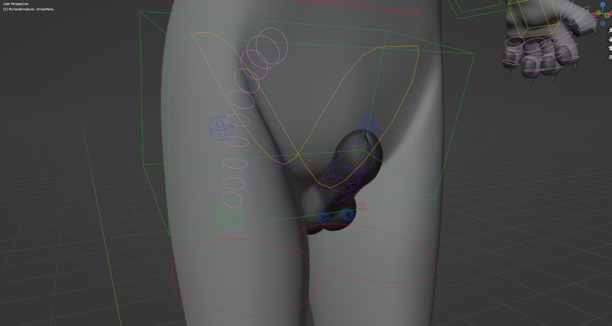 Richard Anthro Wolf 3D model_40