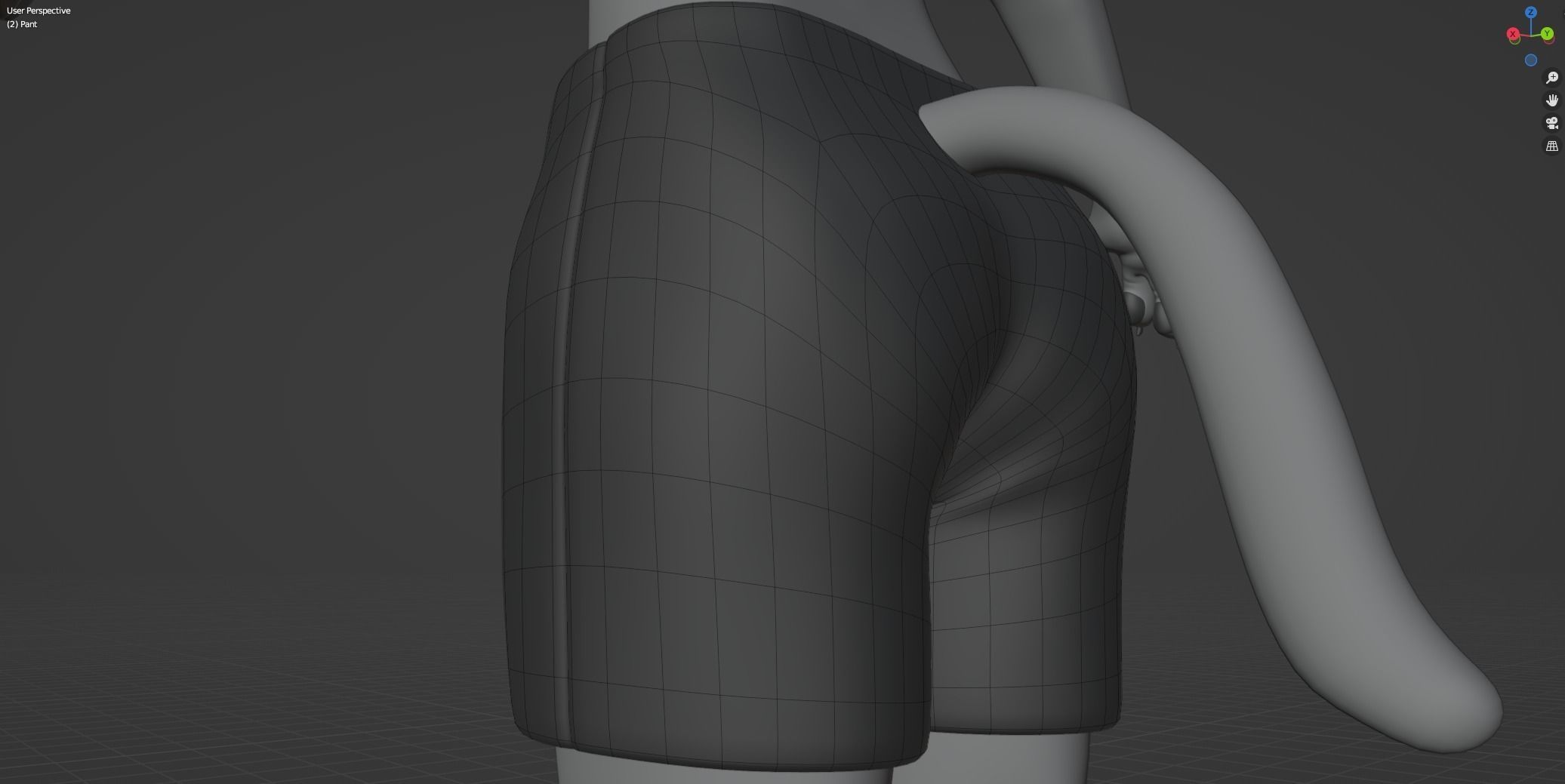 Richard Anthro Wolf 3D model_68