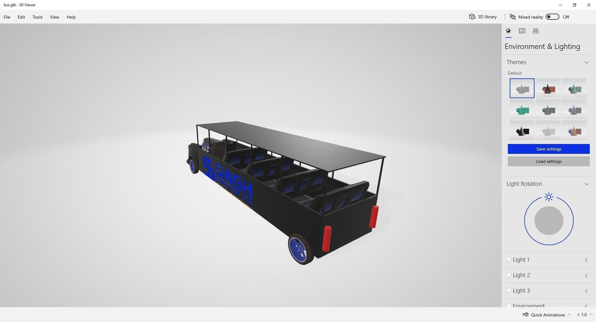 Safari Bus v2 3D model_1