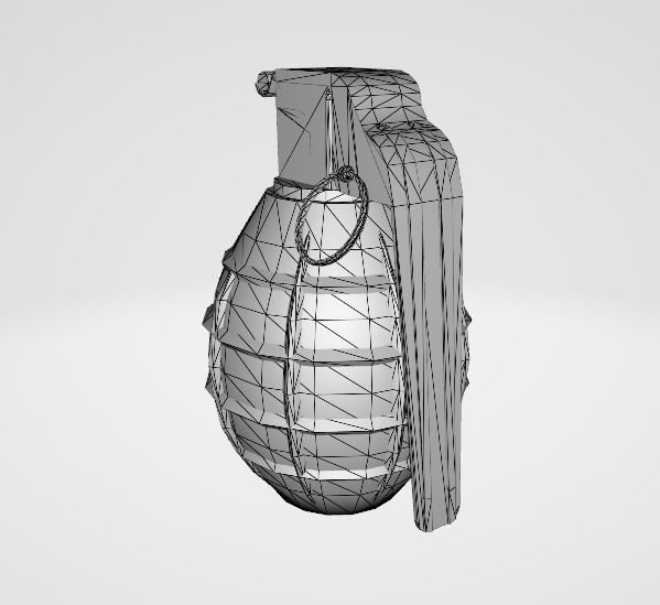 3D model M75 Hand Grenade VR / AR / low-poly | CGTrader