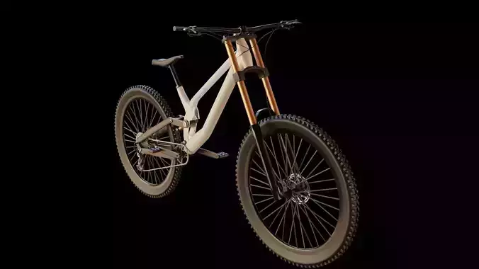Mountain Bike MTB bicycle 3D model