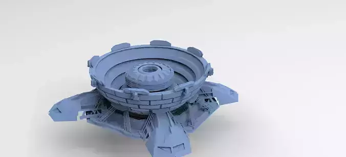 Halo Forerunner Inspired Energy Pilon