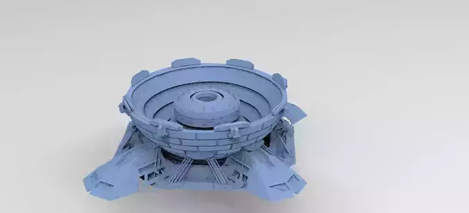 Halo Forerunner Inspired Energy Pilon