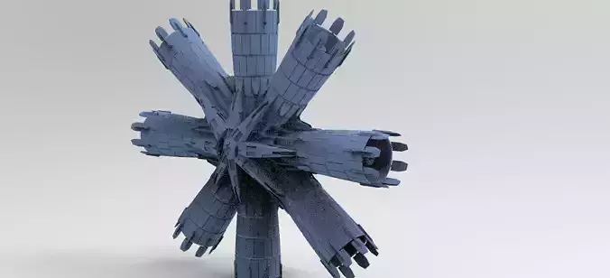 Halo Forerunner Inspired Energy Pilon Generators 4