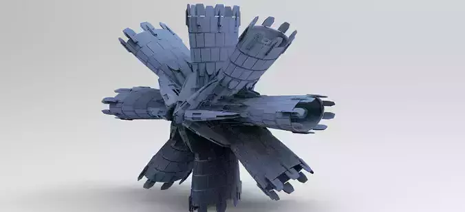 Halo Forerunner Inspired Energy Pilon Generators 5