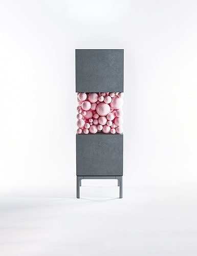 Cabinet Bubbles Free 3D model