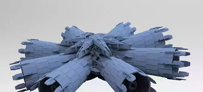 Halo Forerunner Inspired Energy Pilon Generators 7 