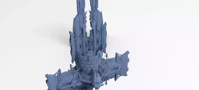 Halo Forerunner Inspired Energy Pilon Generators Big