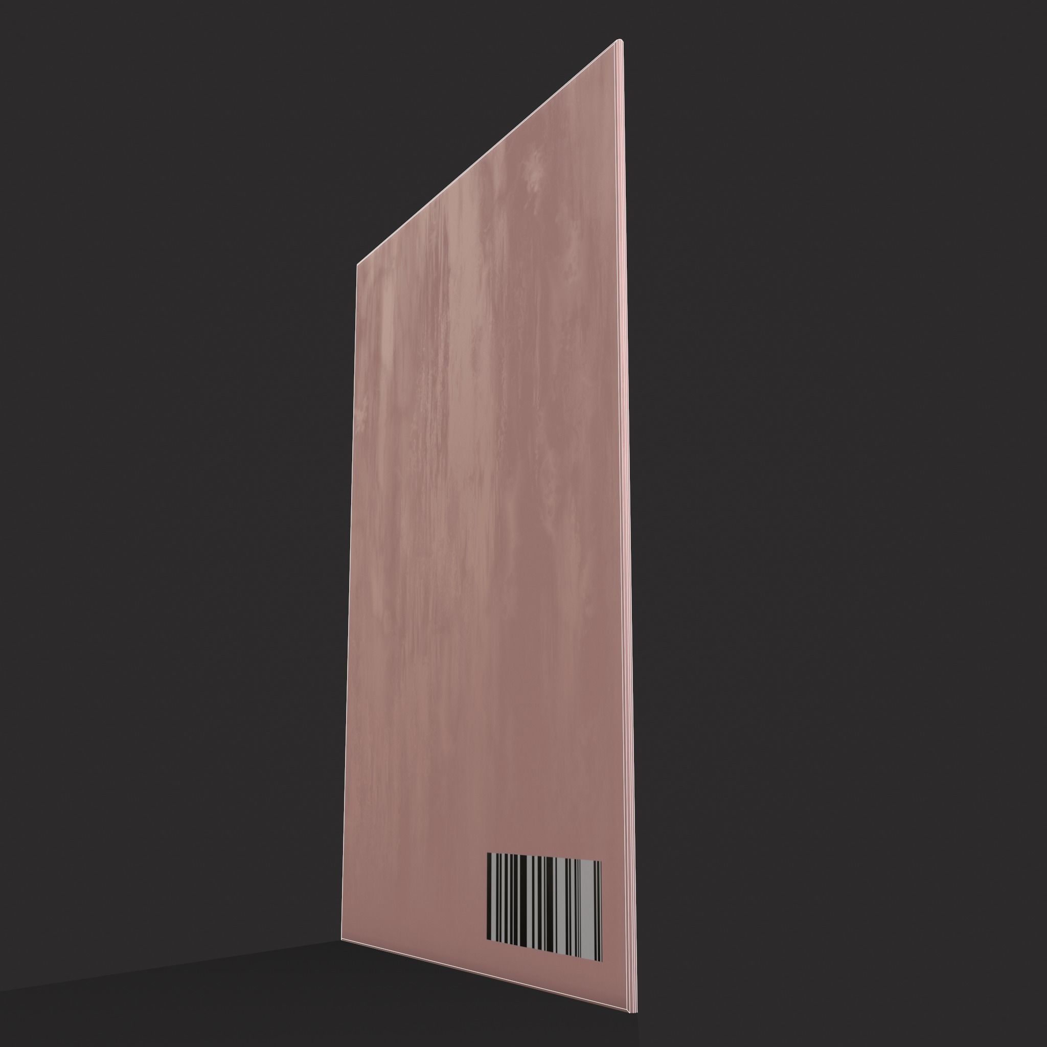 Valentines Heart Tree Card Low-poly 3D model_14