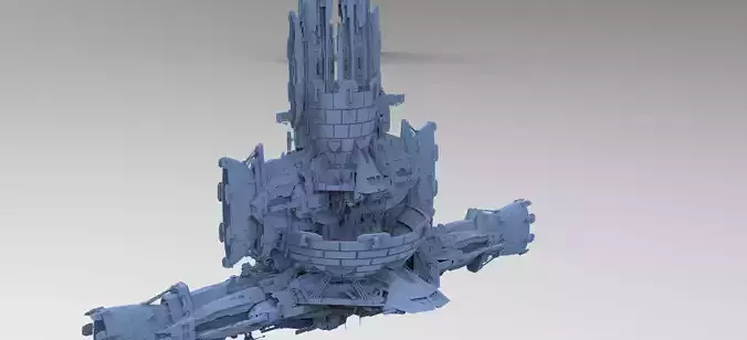 Halo Forerunner Inspired Energy Pilon Generators 2 together