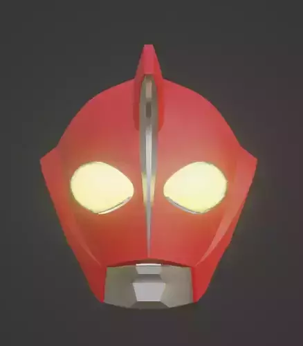 Ultraman Zearth 3D printable helmet