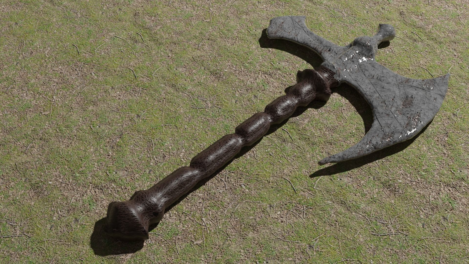 Medieval LowPoly pack with many items more then in the photos Free low-poly 3D model_10