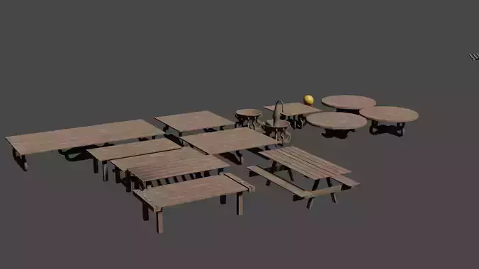 Medieval LowPoly pack with many items more then in the photos