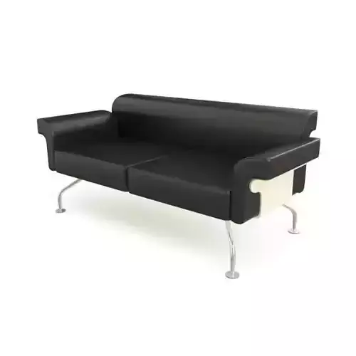 Modern Simulated Leather Sofa