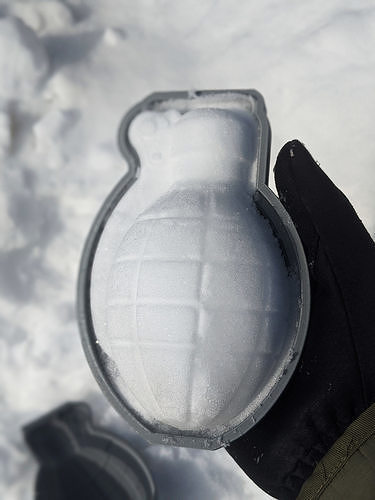 Snowball Grenade Maker 3D print model