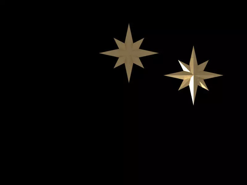 Star Compass Rose Free 3D model