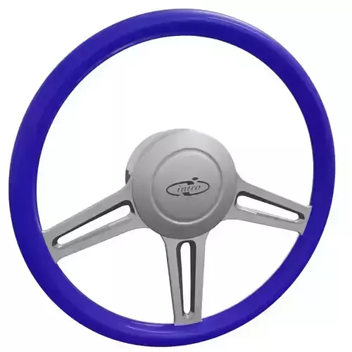 Intro Steering Wheel Low-poly 3D model
