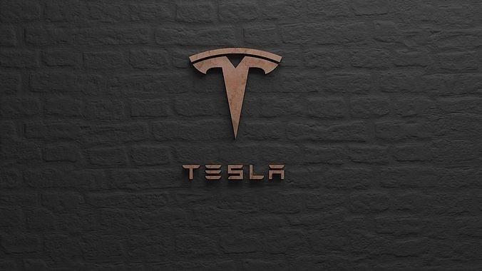 Tesla Cars Logo 3D print model