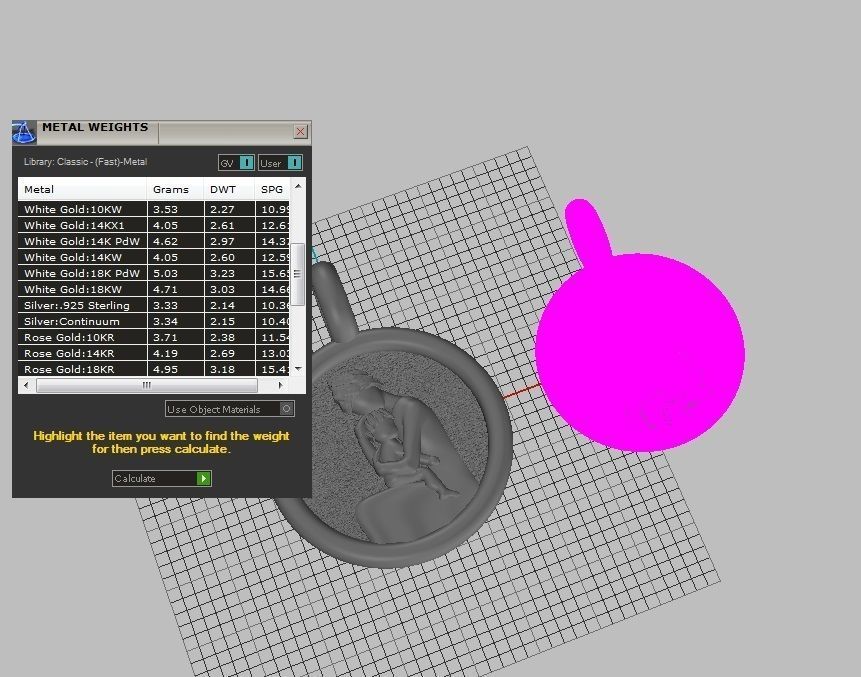 Mother and child pendant 3D print model_4