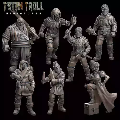Bandit Bundle - Pre-Supported  3D print model
