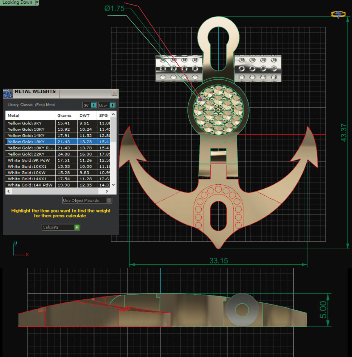 Anchor-DIJE ANCLA REF ANC - PEQ - 001 3D model_8