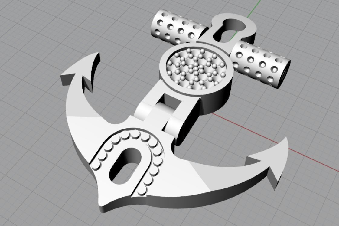 Anchor-DIJE ANCLA REF ANC - PEQ - 001 3D model_9