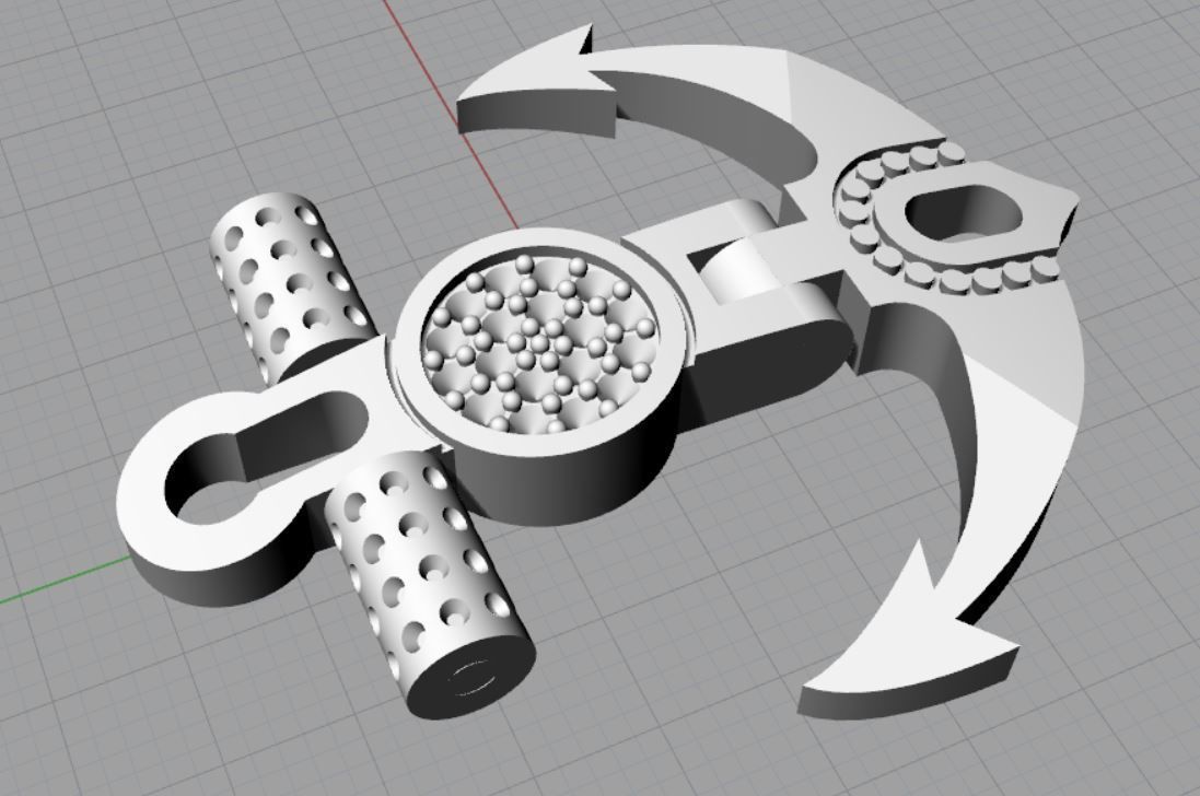 Anchor-DIJE ANCLA REF ANC - PEQ - 001 3D model_10