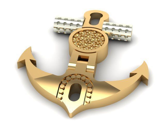 Anchor-DIJE ANCLA REF ANC - PEQ - 001 3D model_7