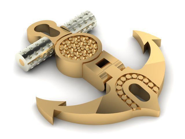 Anchor-DIJE ANCLA REF ANC - PEQ - 001 3D model_3