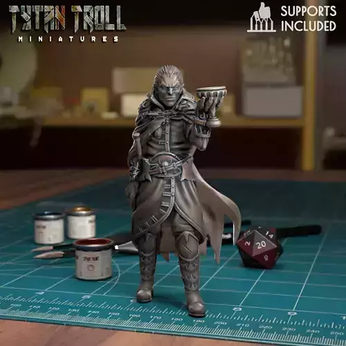 Vampire Lord Strahd - Pre-Supported