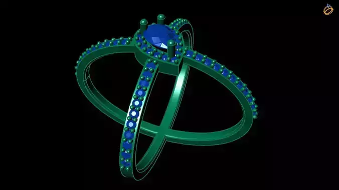 X Ring 3d file to print