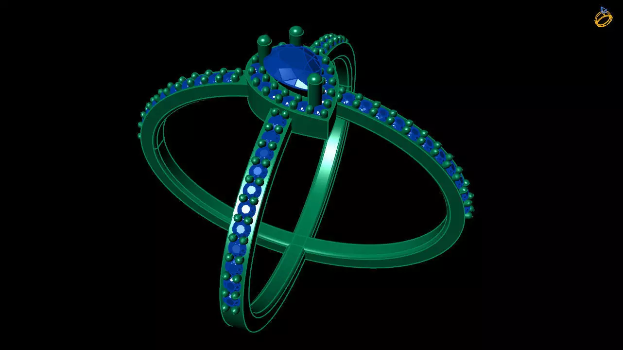 X Ring 3d file to print 3D print model_0