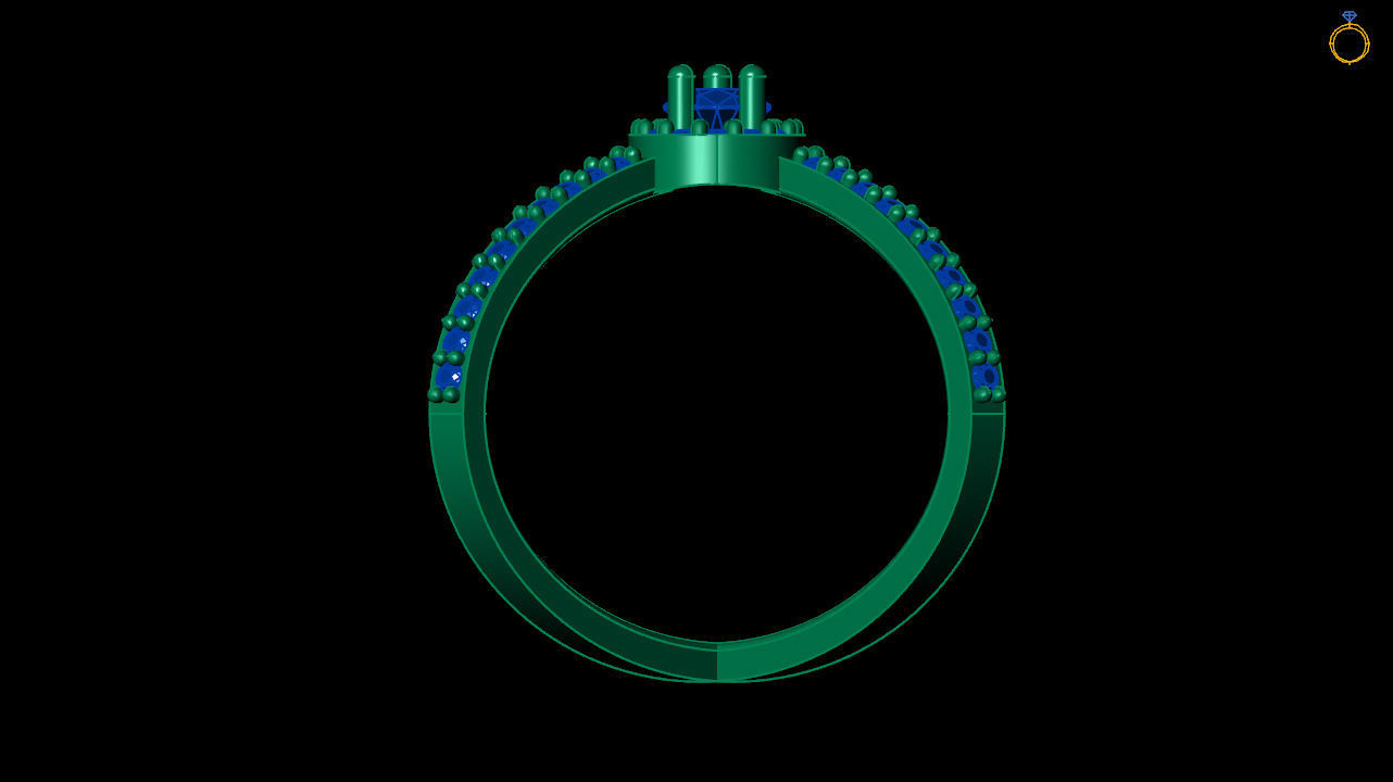 X Ring 3d file to print 3D print model_5
