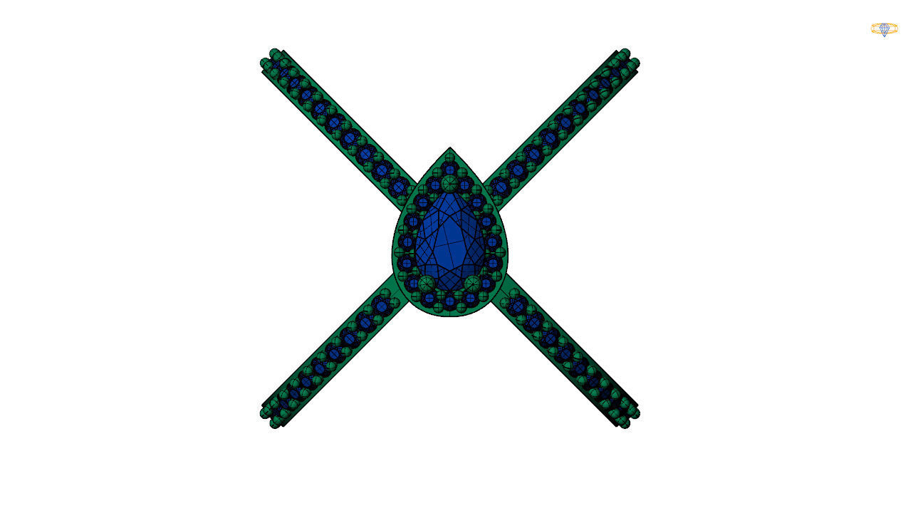 X Ring 3d file to print 3D print model_10